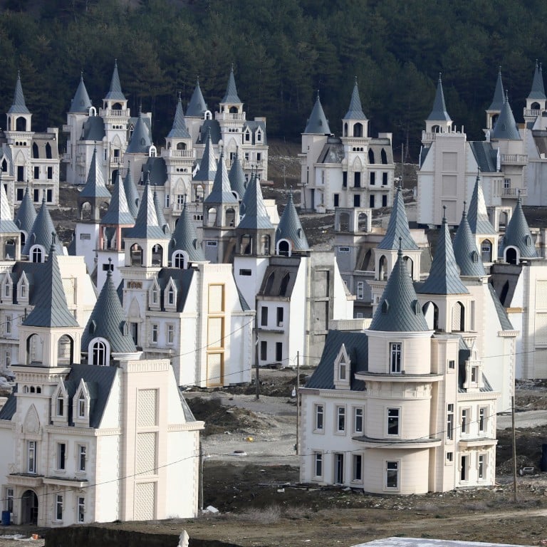 Homes in the Burj Al Babas, the Sarot Group’s US$200 million development in northwestern Turkey, are still empty five years after work on the project started. Photo: AFP/Getty Images