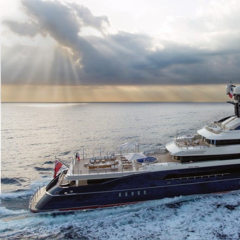 Equanimity, the superyacht linked to a multibillion-dollar scandal at Malaysia’s state fund 1Malaysia Development Berhad, which has been sold for US$126 million. Photo: Burgess Yachts