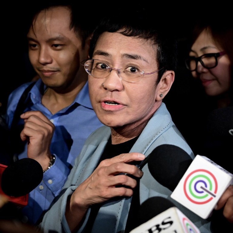 Philippines press ‘under attack’ as authorities arrest Rappler co ...