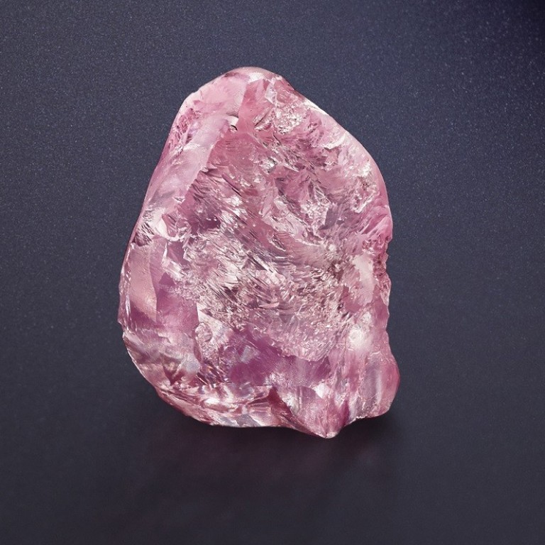 Pink cheap rough diamond
