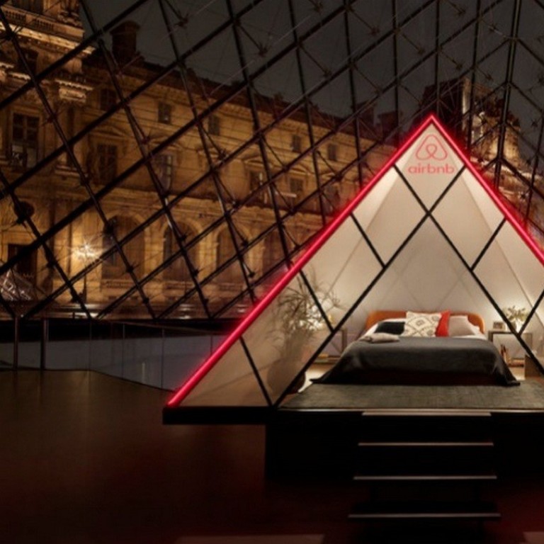 Airbnb at the Louvre