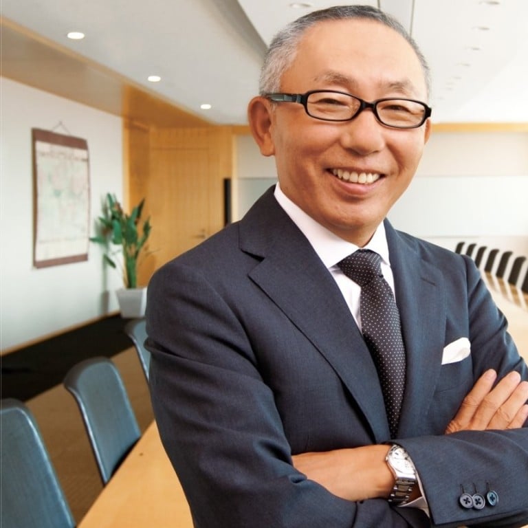 Tadashi Yanai, the Japanese billionaire and golf enthusiast, who is president and chairman of Fast Retailing, the parent company of Uniqlo. Photo: Fast Retailing