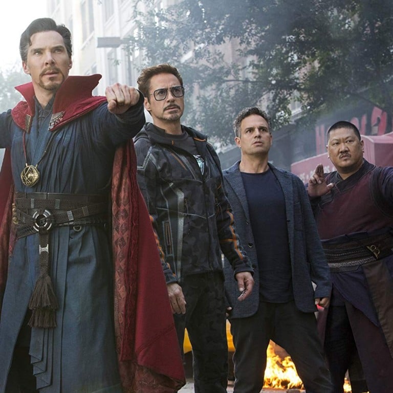 Benedict Cumberbatch, Robert Downey Jnr, Mark Ruffalo and Benedict Wong in the 2018 film ‘Avengers: Infinity War’. Photo: Marvel Studios/TNS