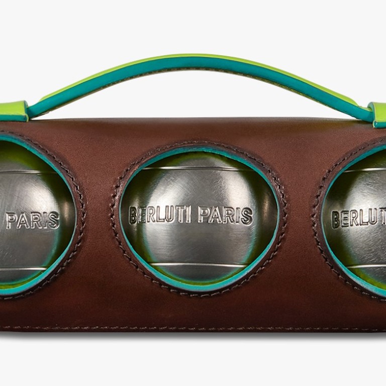 Berluti’s Pétanque case, containing France’s most traditional game, is great for sports lovers.