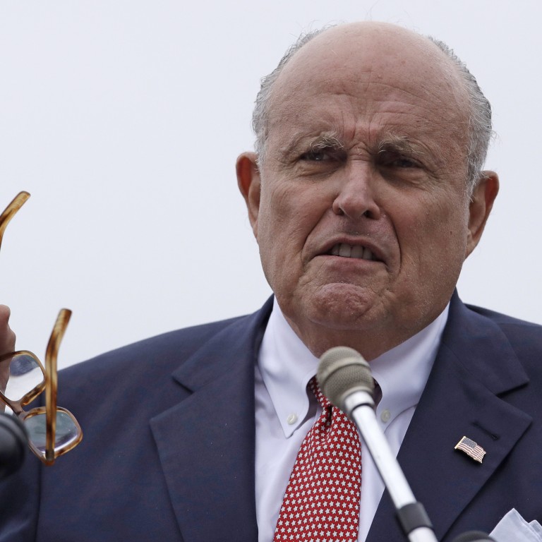 Donald Trump S Lawyer Rudy Giuliani Insists There Is Nothing Wrong With Taking Information From Russians South China Morning Post