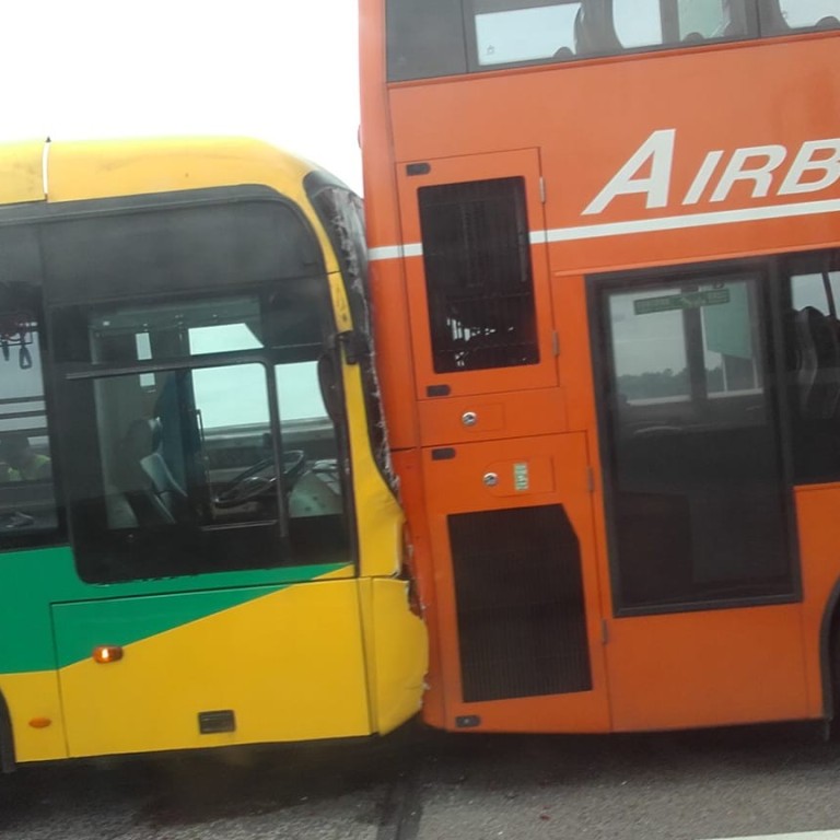 Nearly 40 Passengers Injured After Five Buses Collide On Tsing Ma