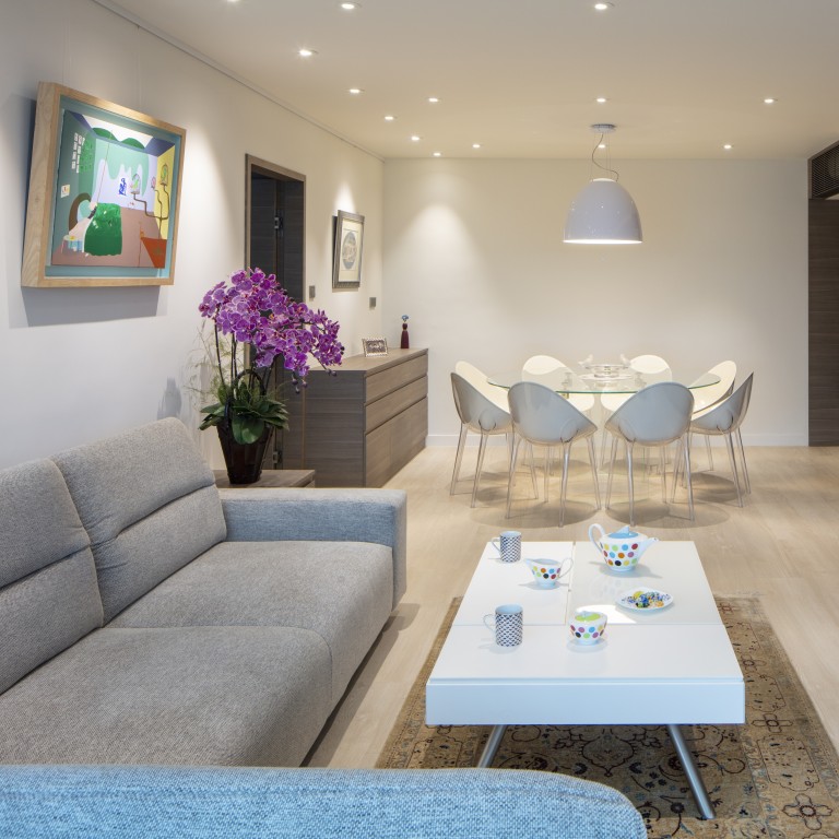 Clean Contemporary Interior Design Gives A Hong Kong Flat An