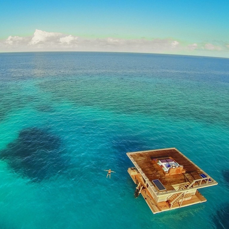 Stay the night underwater at Manta Resort