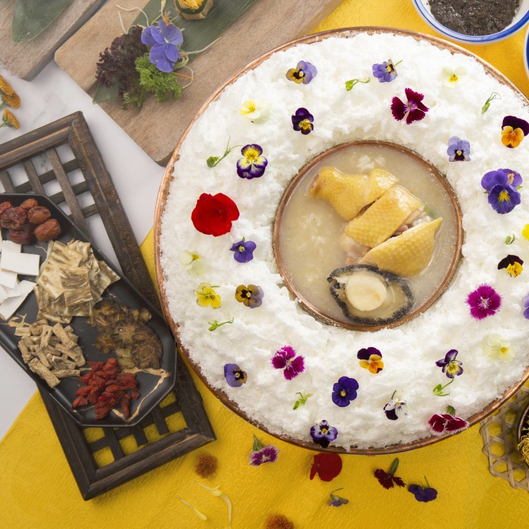 The Drunken Pot offers a chrysanthemum hotpot favoured by the Empress Dowager Cixi this Mother's Day.