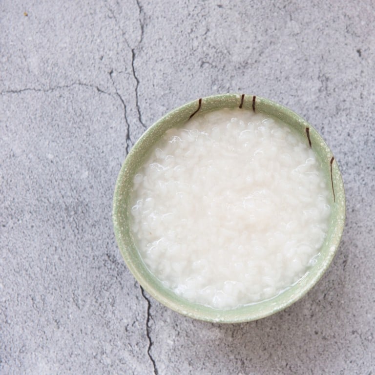 Roasted peanuts, pepper, soy sauce and preserved radish are some of the things added to plain congee, which is of Hong Kong’s classic, comforting vegan-friendly breakfast meals.