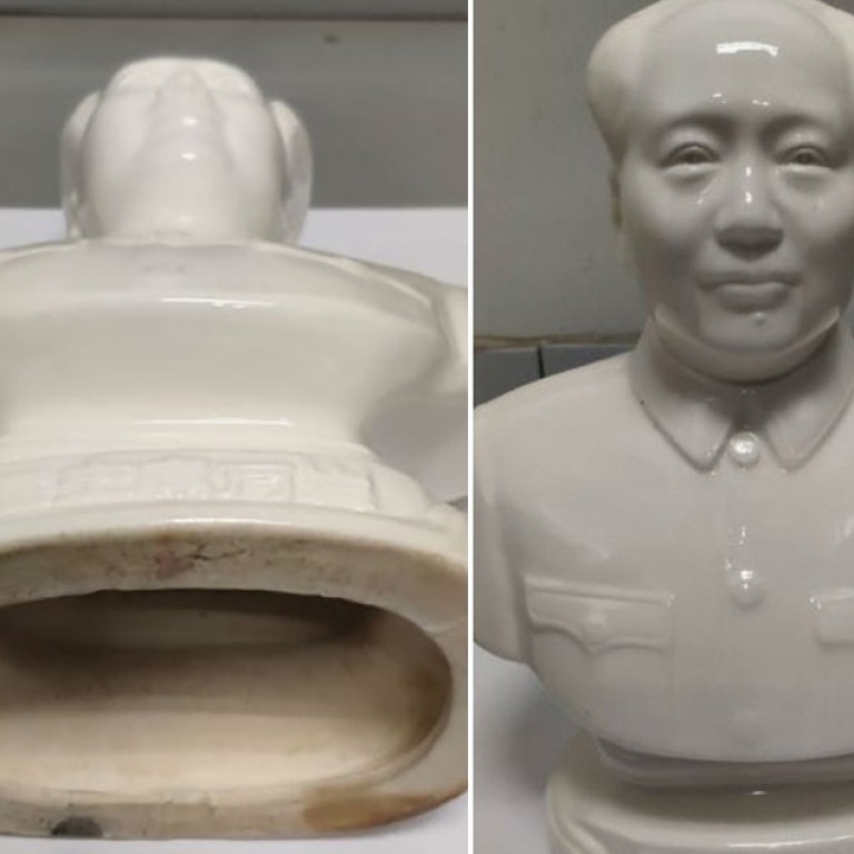 Mao Zedong Drugs Bust Suspected Methamphetamine Found In Sculpture Of Late Chinese Leader S Head During Raids In Hong Kong South China Morning Post