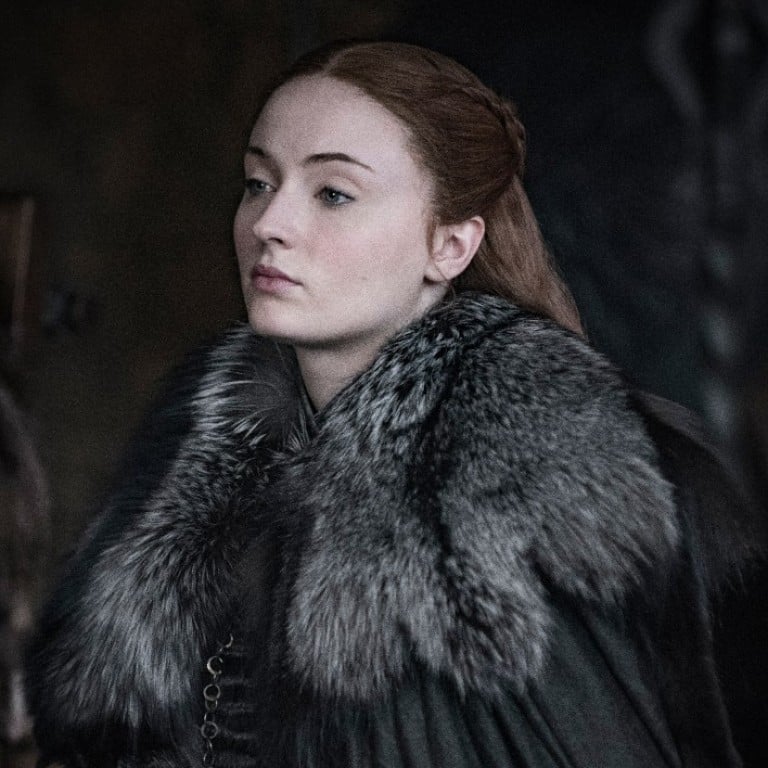 Sophie Turner as Sansa Stark in Season 8 of Game of Thrones