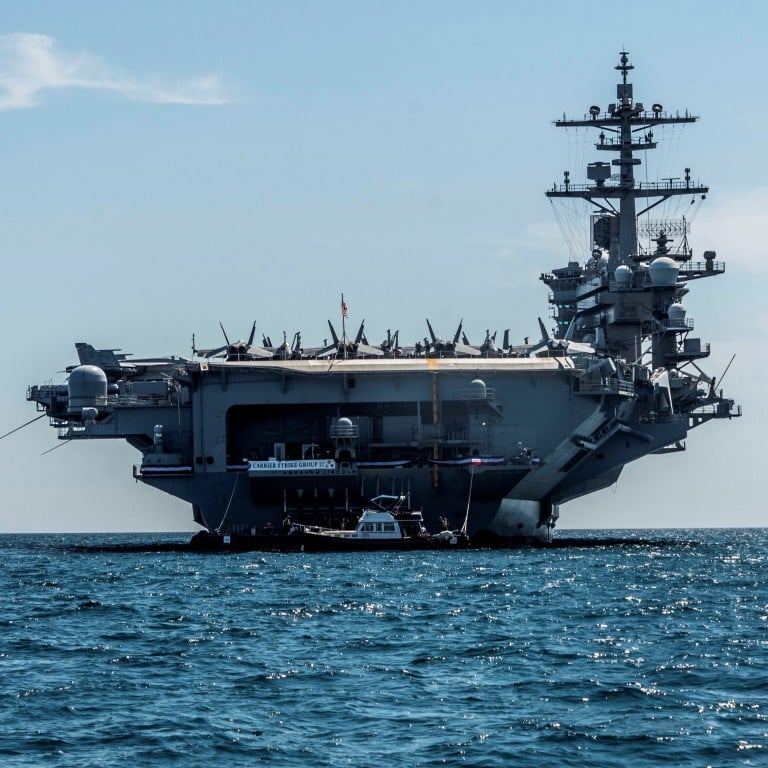 Us Dispatches Aircraft Carrier To Middle East Over Us Dispatches Aircraft Carrier To Middle East Over