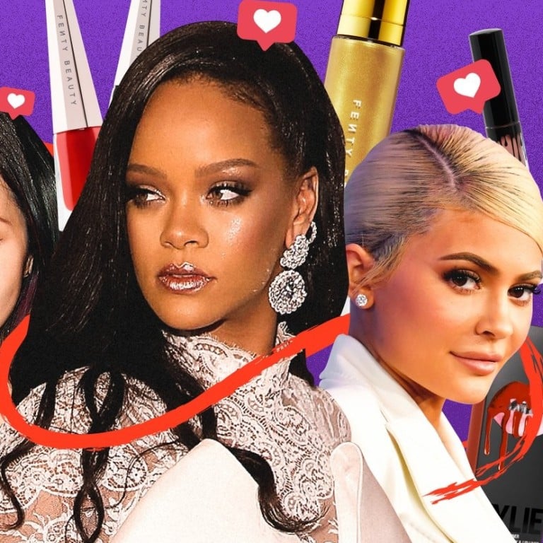 From Michelle Phan to Rihanna and Kylie Jenner, the new generation of super wealthy is forgoing traditional advertising channels by successfully using social media to promote their beauty products to customers. Photo: AFP