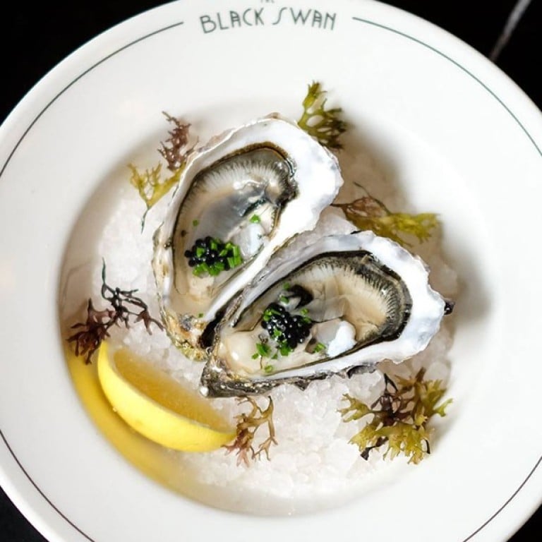 At The Black Swan in Singapore, choice oysters are priced from S$3, available on weekdays from 5 to 8pm.