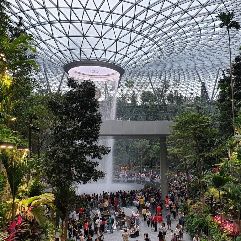 Singapore's new $1.25 billion Jewel Changi Airport opens