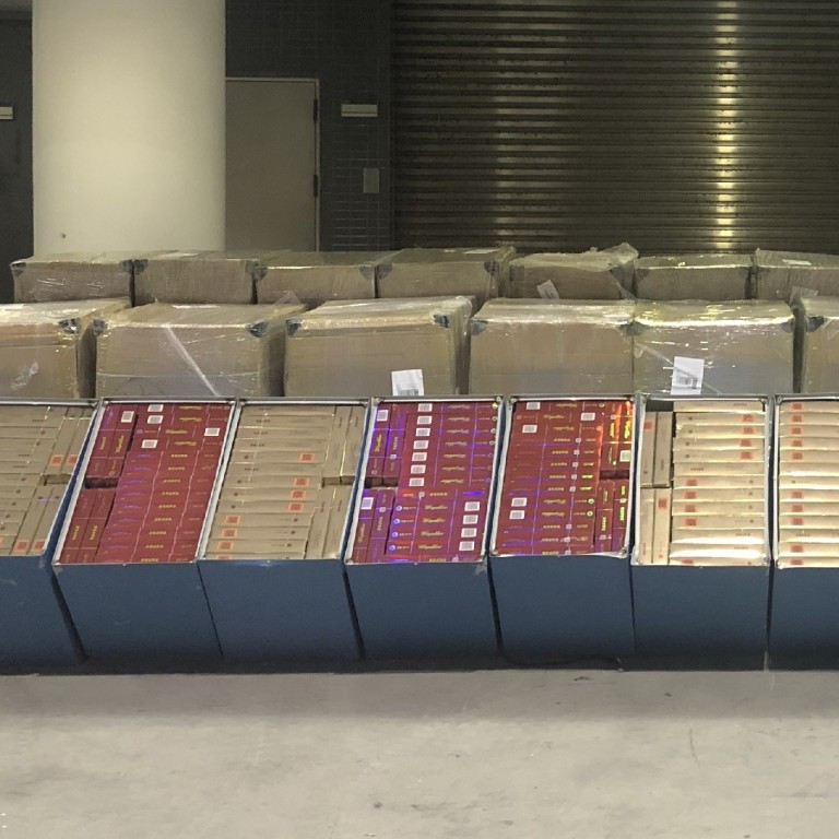 Is This The New Way To Smuggle Illegal Cigarettes Into Hong Kong Customs Finds Contraband Hidden In Fake Electrical Casings South China Morning Post