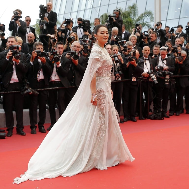 Chinese-Singaporean actress Gong Li walks on the red carpet as she arrives for the screening of the film, The Dead Don’t Die and the opening ceremony of the 72nd Cannes Film Festival in Cannes, France, on Tuesday. Photo: EPA-EFE