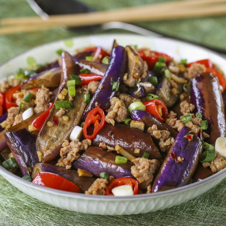 How to make Hong Kongstyle fishfragrant eggplant yu xiang qie zi
