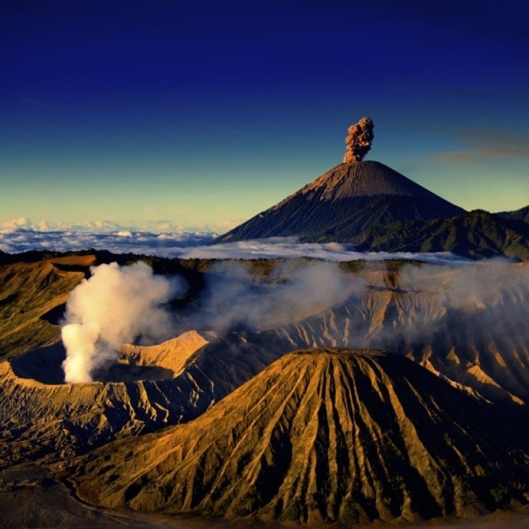 Mount Bromo will stun at Bromo Tengger Semeru National Park in Indonesia, as the active volcano erupts. Photo: Mazrobby