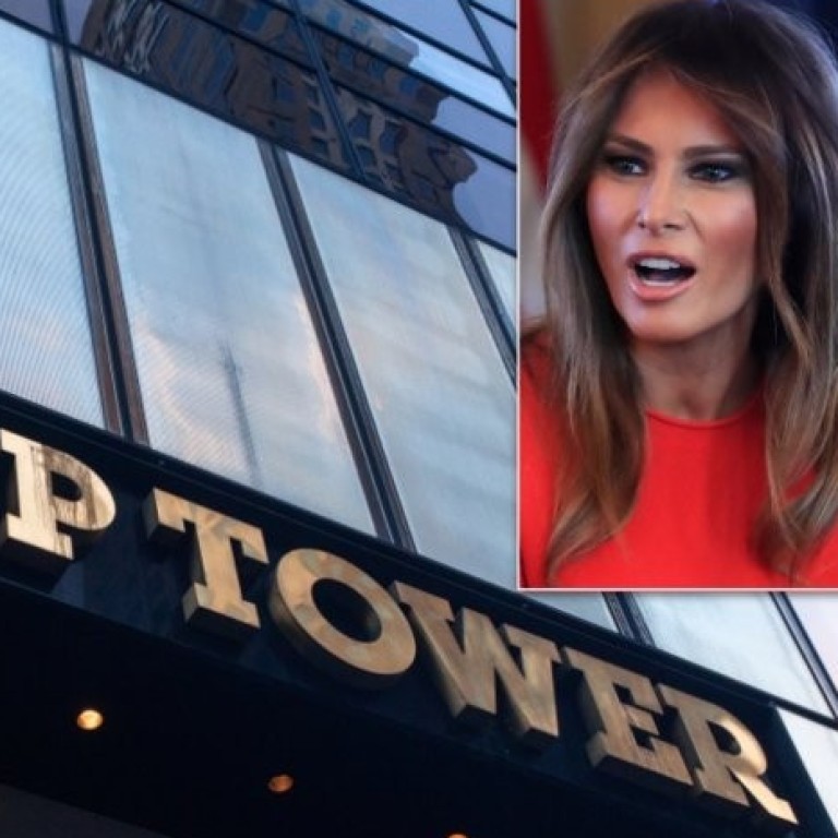 First lady Melania Trump owns an apartment in Trump Tower, in New York – 35 floors below her and US President Donald Trump’s penthouse apartment. Photos: Business Insider/Associated Press