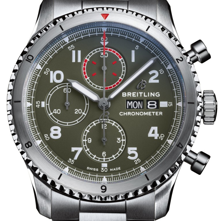 Aviator 8 b01 discount chronograph 43 curtiss warhawk