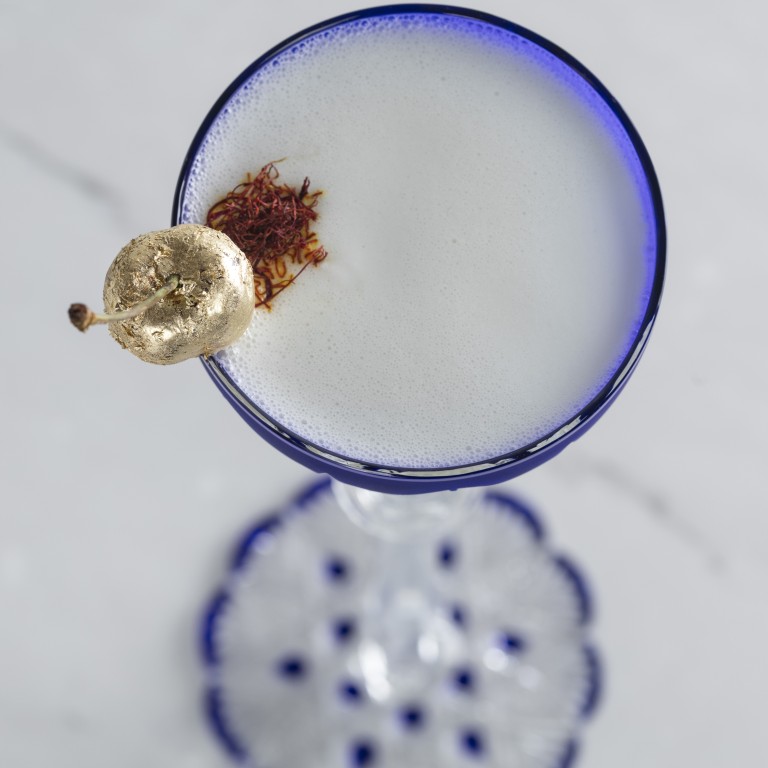 L’Imperial, the US$5,000 cocktail, is offered exclusively at Baccarat Hotel New York.