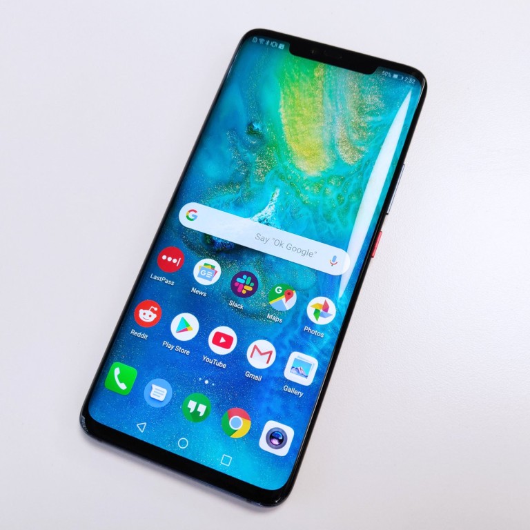 Many of Huawei’s most popular products, including this Mate 20 Pro smartphone, use components which are made in the US. The trade ban means US companies must ask permission from its government to do business with Huawei. Photo: Business Insider