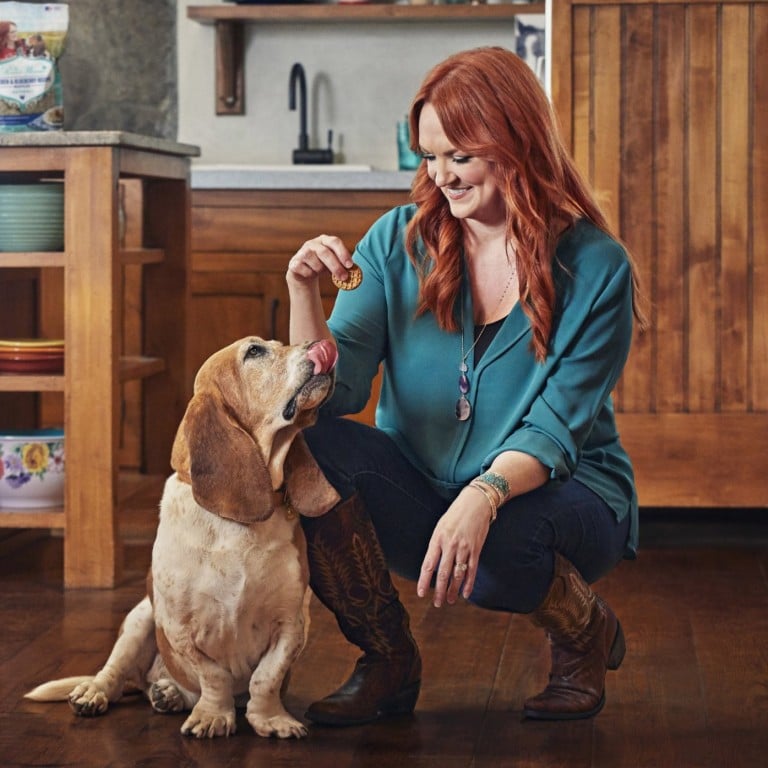 People are spending more of their money on pets, such as quality food and treats, including a range of The Pioneer Woman-branded Purina pet treats inspired by the food cooked by Ree Drummond (above) in her American reality television show, The Pioneer Woman. Photo: Purina
