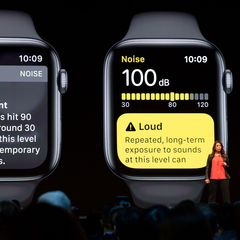 Sumbul Desai, Apple’s vice-president of health, speaks during the keynote address at Apple’s Worldwide Developer Conference in San Jose, California on June 3, 2019. Photo: AFP