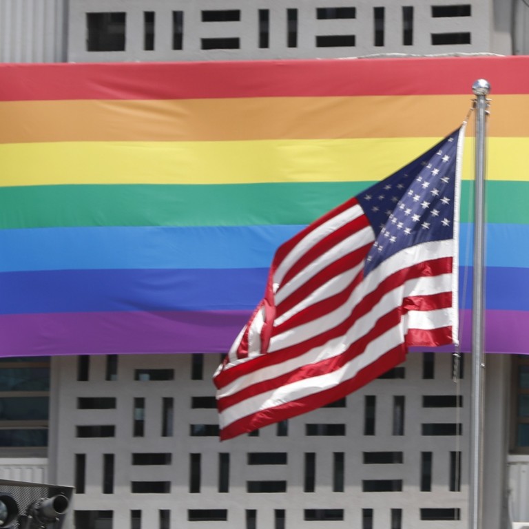Category One Insurrection Us Embassies Hoist Rainbow Flags For Pride Month Defying Washington South China Morning Post