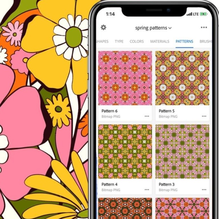 You can get creative with colours when decorating your home using the app, Adobe Capture.