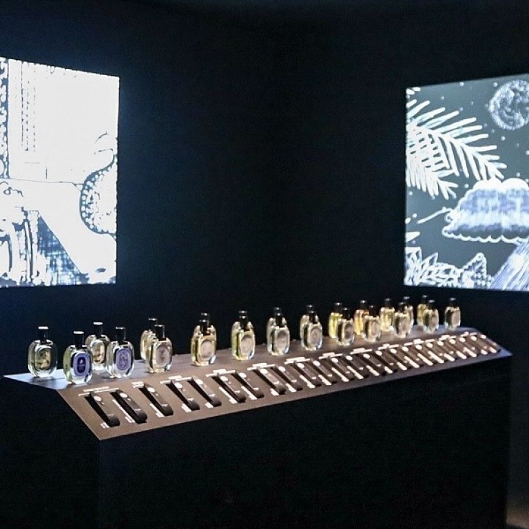 Younger Chinese shoppers are growing increasingly interested in smaller, specialised niche brands, such as Diptyque, a French company making high-end scented candles, perfumes, face and body care products, which recently attracted long queues when staging an immersive experience at the Cha House in Shanghai. Photo: diptyque