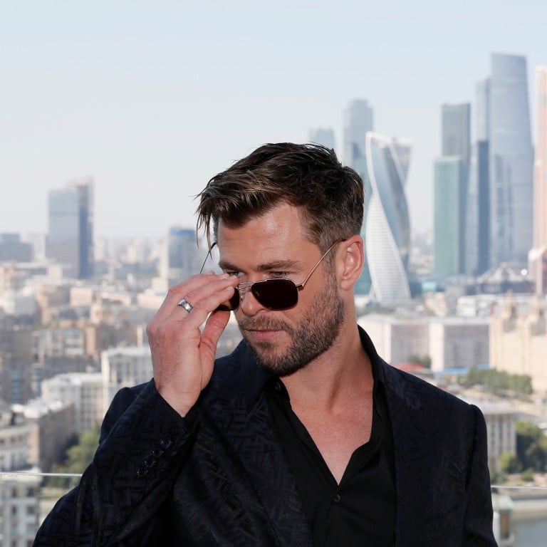 Chris Hemsworth poses during a photocall for Men in Black: International ahead of its Russian premiere, in Moscow on June 6. Photo: Reuters