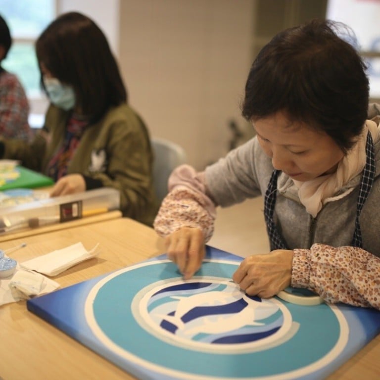 Mandala therapy is offered by the Hong Kong Cancer Fund’s wellness programme. Photo: courtesy of Hong Kong Cancer Fund