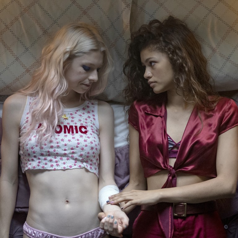 Zendaya Porn Latex - HBO's Euphoria explores teen sex, drug use â€“ and stars ...