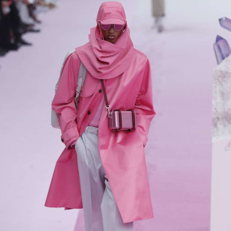 A model presents a creation from Dior’s spring/summer 2020 men’s collection at Paris Fashion Week last Friday. Photo: EPA-EFE
