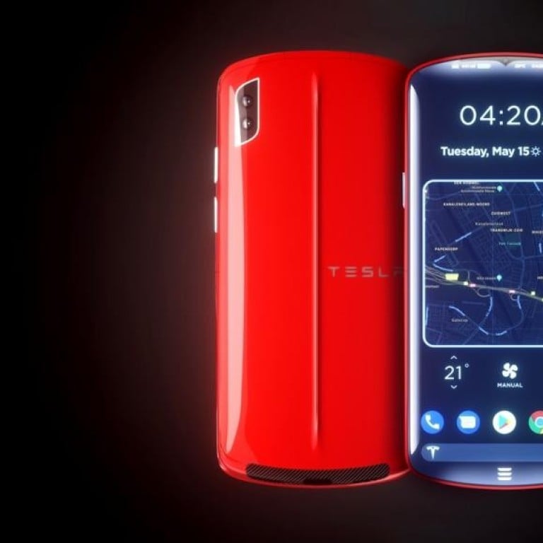 Tesla Smartphone What Would An Elon Musk Inspired Model P Phone Look Like South China Morning Post