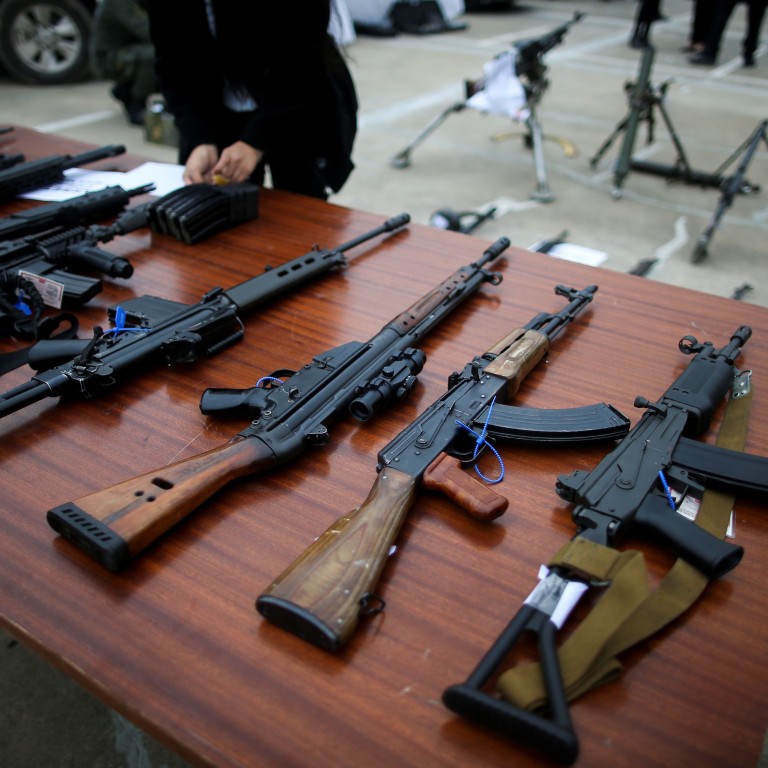 Thousands Of Weapons Mailed From Florida To South America Seized mailed from florida to south america