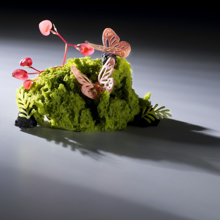 A ‘Butterfly’ dish, served by Gaggan Anand at Gaggan restaurant in Bangkok, Thailand, which was ranked fourth in last week’s The World’s 50 Best Restaurants awards ceremony, held in Singapore.