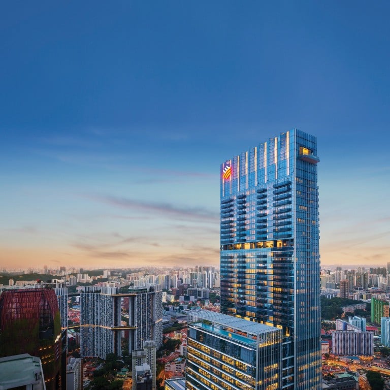 Wallich Residence sits atop Guoco Tower in Singapore. Photo: GuocoLand