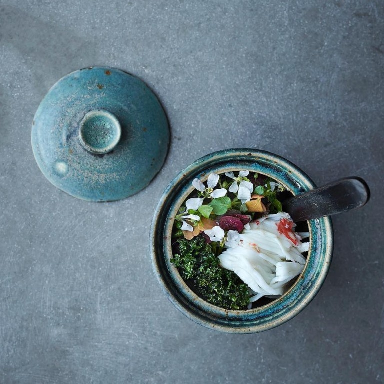 Noma’s salad of king crab. Photo: Instagram