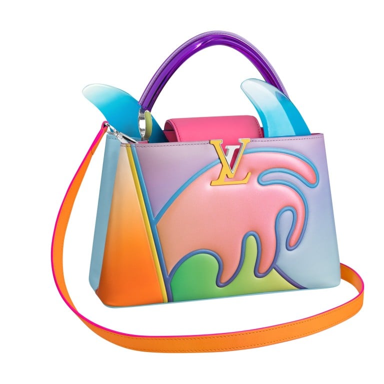 One of the bags in Louis Vuitton’s Artycapucines capsule collection. Photo: Handout