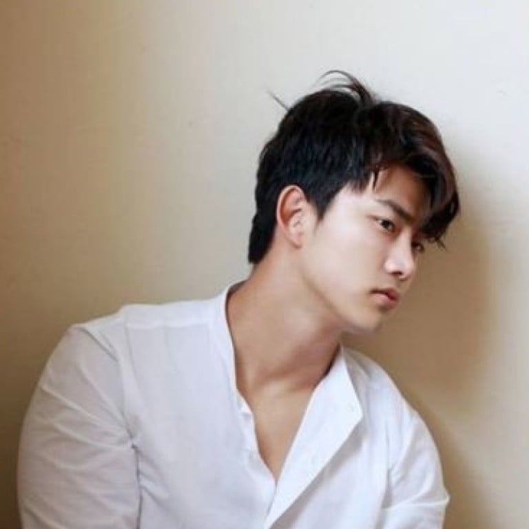 K-pop star Taecyeon pictured beside an image of his Instagram account showing a post by his alleged social media stalker. Photo: Instagram @real_2PMstagram/@taecyeonokay