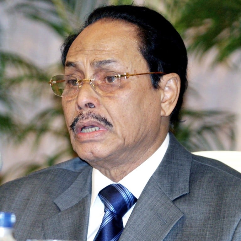 H.M. Ershad, who became Bangladesh president after seizing power in