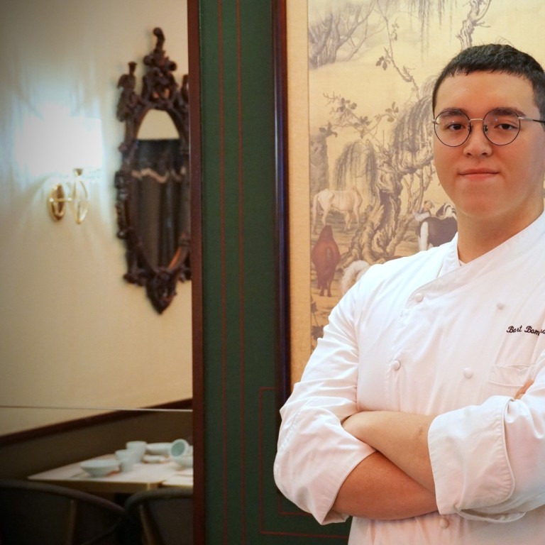 Bart Bombana, the 18-year-old son of acclaimed three-Michelin star chef Umberto, has become an apprentice dim-sum chef at Nove to learn Chinese cuisine from the masters.