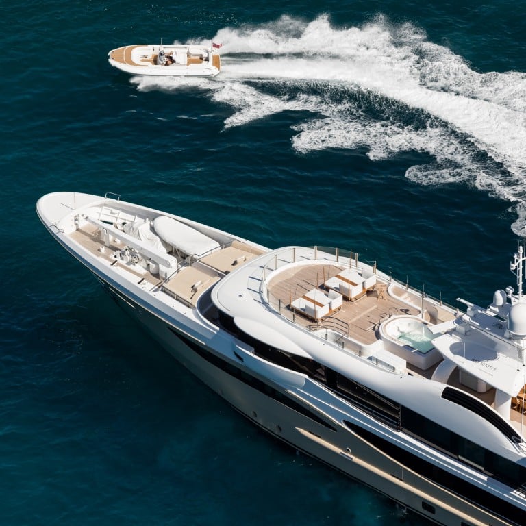 The 55-metre long superyacht Lili began a two-year voyage around the world in December last year. Photo: Imperial Charters