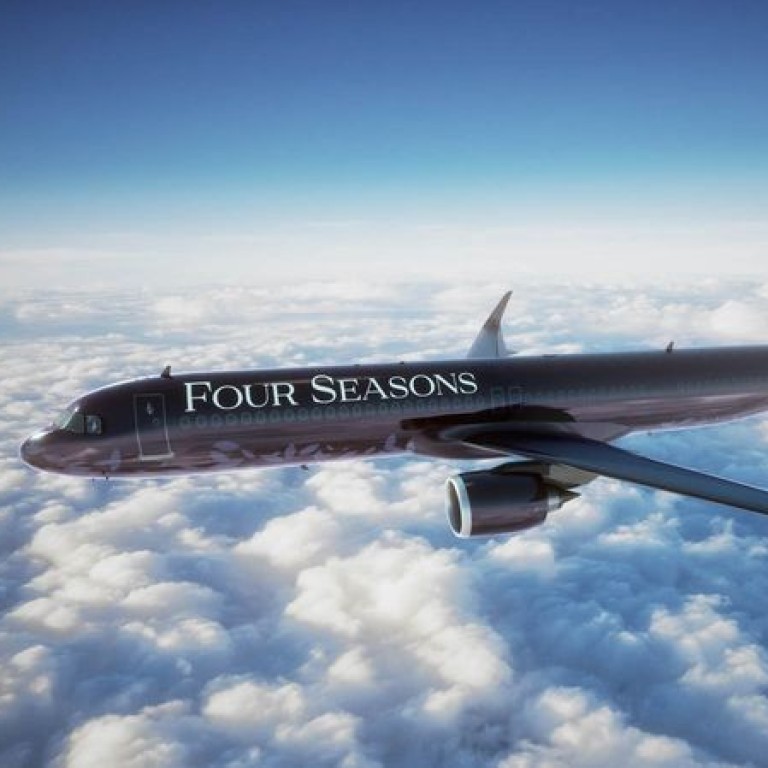 Four Seasons Hotels & Resorts has unveiled its new luxury travel itineraries for 2021, which will see passengers travel on its converted Airbus A321LR. Photo: Four Seasons