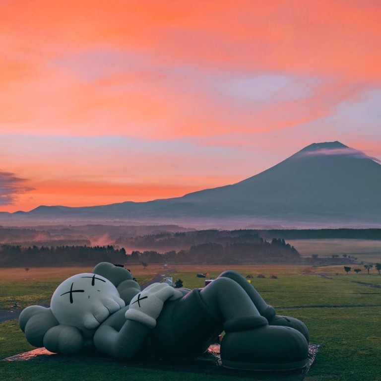 Next stop, Japan: Pop artist Kaws takes Companion to Mount Fuji on