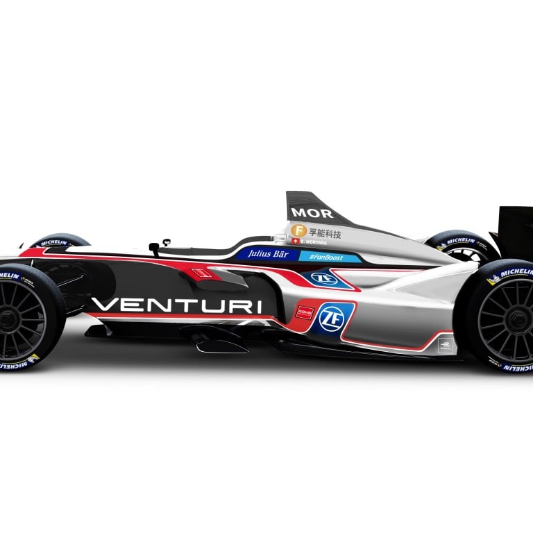 The Formula E Venturi VFE-05, which was built through a collaboration with Mercedes and can accelerate from 0 to 100km/h in 2.8 seconds, is for sale for US$300,000 from Friday at TheArsenale showroom at The Boulevard in Macau’s City of Dreams resort.